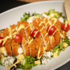 Foto zu Gasthaus Kuckuck: Crispy Chicken Salat Gasthaus Kuckuck Wunstorf