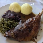 Foto zu Di Lago | Bar & Eiscafé: Gänsekeule.