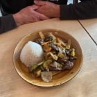 Foto zu Restaurant Frau Li: Gepfeffertes Rind - Wokgemüse -Knoblauch 2026 13,90 €