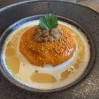 Foto zu Restaurant L99: 28.9.25 Sonntag Lunch, BAO BUN  Kimchi & Pflaumenchutney