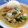 Aromatische Thai-Curry mit Hühnerfleisch