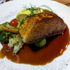 Perfekt gegrillter Lachsfisch! Fantastisch!