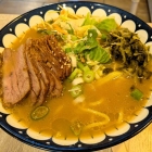 Shoyu Ramen mit würzigem Rindfleisch (Topping)