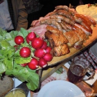 Foto zu Restaurant in der Gröninger Privatbrauerei: Das Essen für 11 Personen, nur 6 Portionen bestellt, aber alle sind satt!