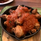 Foto zu Restaurant el Olivo: Pikante Fleischstücke in Knoblauch-Tomatensauce - leider so gar nicht pikant, wenig Würze und Knoblauch