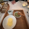 Butter, Öl und Salz zum Brot