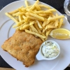 Gebackener Kabeljau geht auch am Altrhein immer