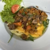 Bandnudeln mit Kürbis