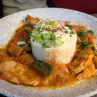 Foto zu Restaurant im Hotel Vater Rhein: Muckalica mit Reis