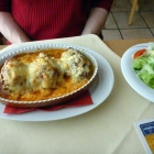 Foto zu Restaurant Irodion im Hotel Günter: Hackfleischröllchen überbacken