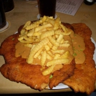 Foto zu Schnitzelparadies: Rahmschnitzel mit Pommes