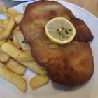 Foto zu Wirtshaus Zum Dorfkrug: 23.09.26: Feines Schnitzel 