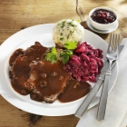 Foto zu Gasthaus Blomeier: Fränkischer SAUERBRATEN