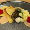 Veganer Teller von Format: die Steinpilz-Kartoffel-Ravioli