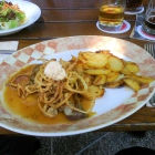 Foto zu Gasthof der Schlossbrauerei Eichhofen: Zwiebelrostbraten