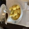 Kartoffeln und Sauce