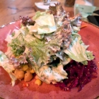 Foto zu Restaurant Sto Castello: Beilagensalat zum Castello-Spieß