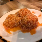 Foto zu Restaurant Sto Castello: Solider Tomatenreis (als Beilage zum Castello-Spieß)