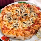 Foto zu Pizzeria Da Angelo: Pizza Funghi (klein)