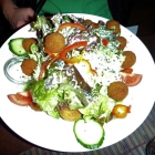 Foto zu Cafe M: Salat mit gebackenen Champignons
