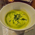 Foto zu Gasthaus Goldener Adler: Kartoffel-Bärlauch Suppe