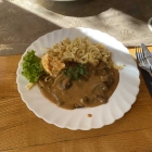 Foto zu Gaststätte Bayerischer Löwe: Jägerschnitzel klein August 2025 13,90 €
