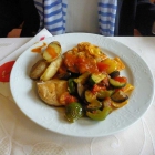Foto zu Hotel Dirsch: Ratatouille, Hühnerbrust, Ravioli